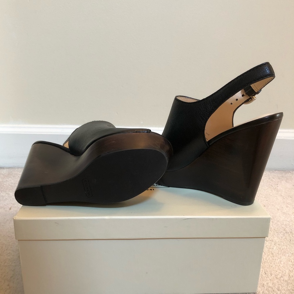 Coach Wedge Heels - Picture 2 of 3